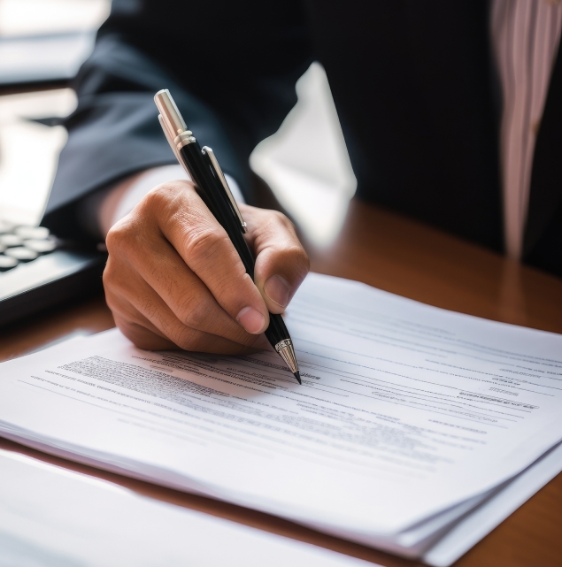 signing contract